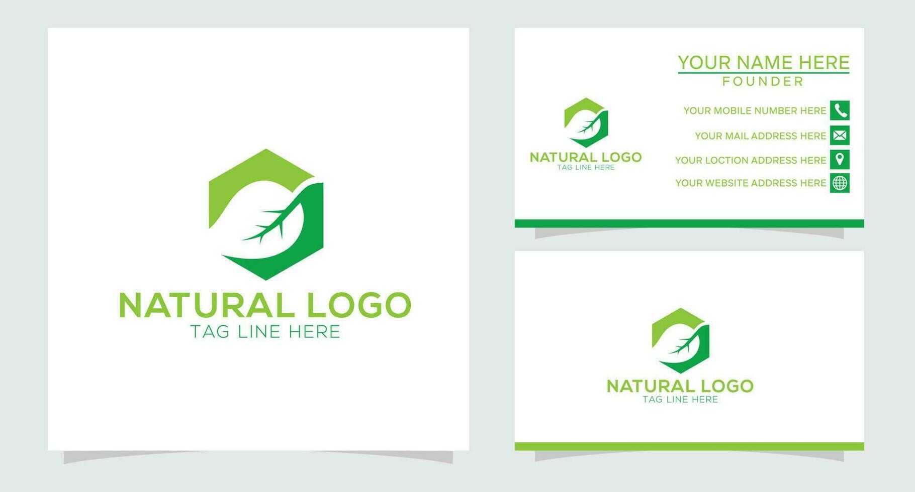 Naturel feuille vert jardin vecteur logo modèle. cette logo est conçu pour tout type de entreprise. c'est une logo modèle