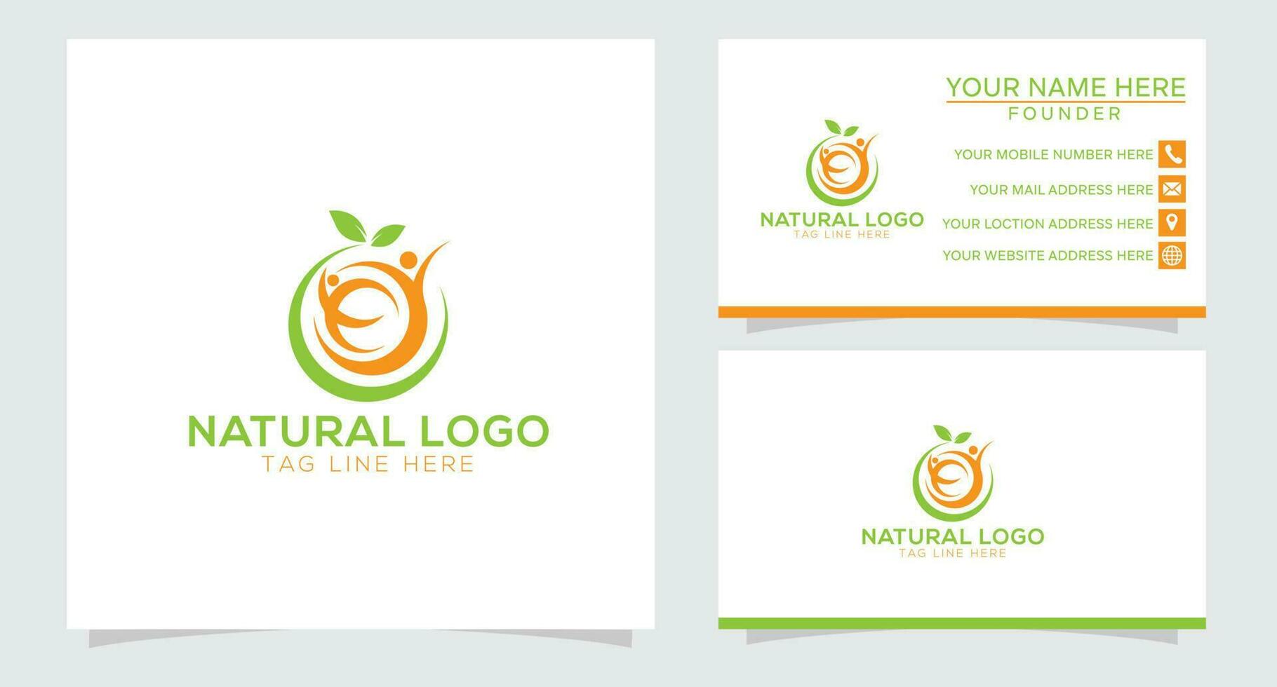 la nature feuille vert logo icône, abstrait vert feuille logo icône vecteur conception. paysage conception, jardin, usine, nature, et écologie vecteur logo.