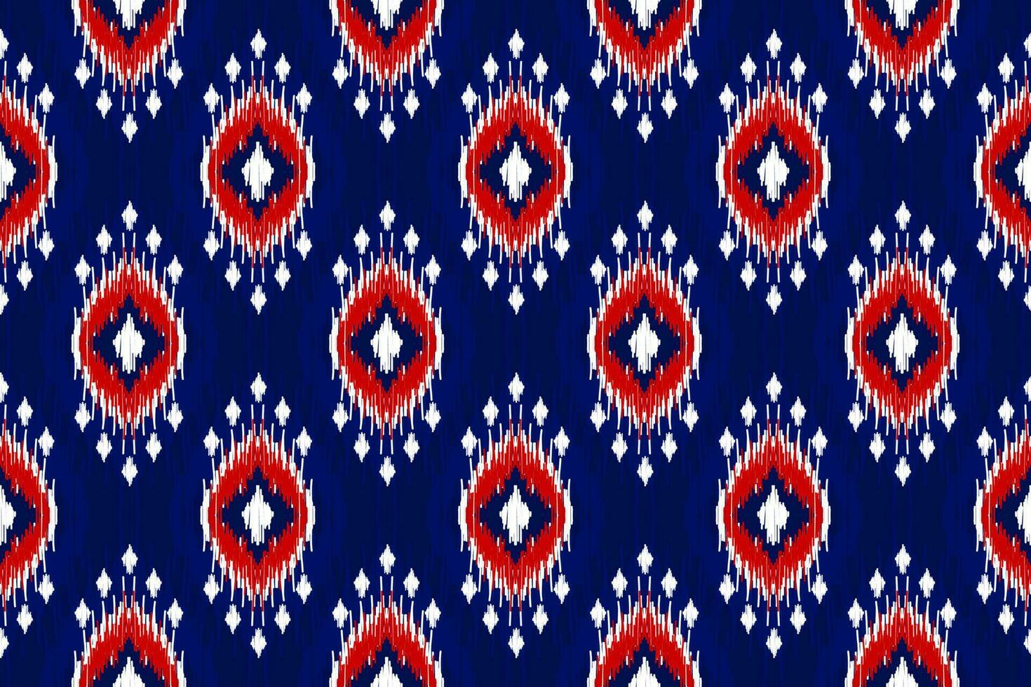 modèle sans couture ikat ethnique en tribal. style américain, mexicain. impression d'ornement géométrique aztèque. vecteur