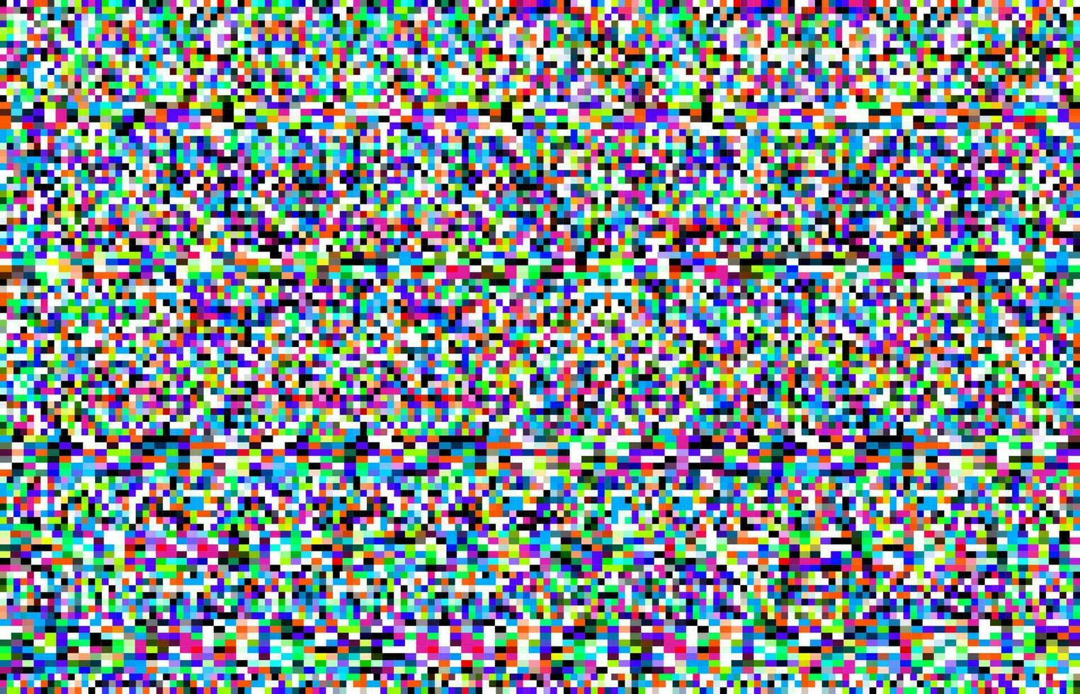 pixel bruit Contexte de la télé écran pépin texture vecteur