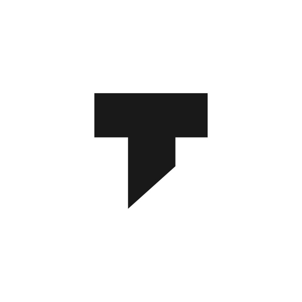 t logo vecor lettre Police de caractère icône conception symbole vecteur