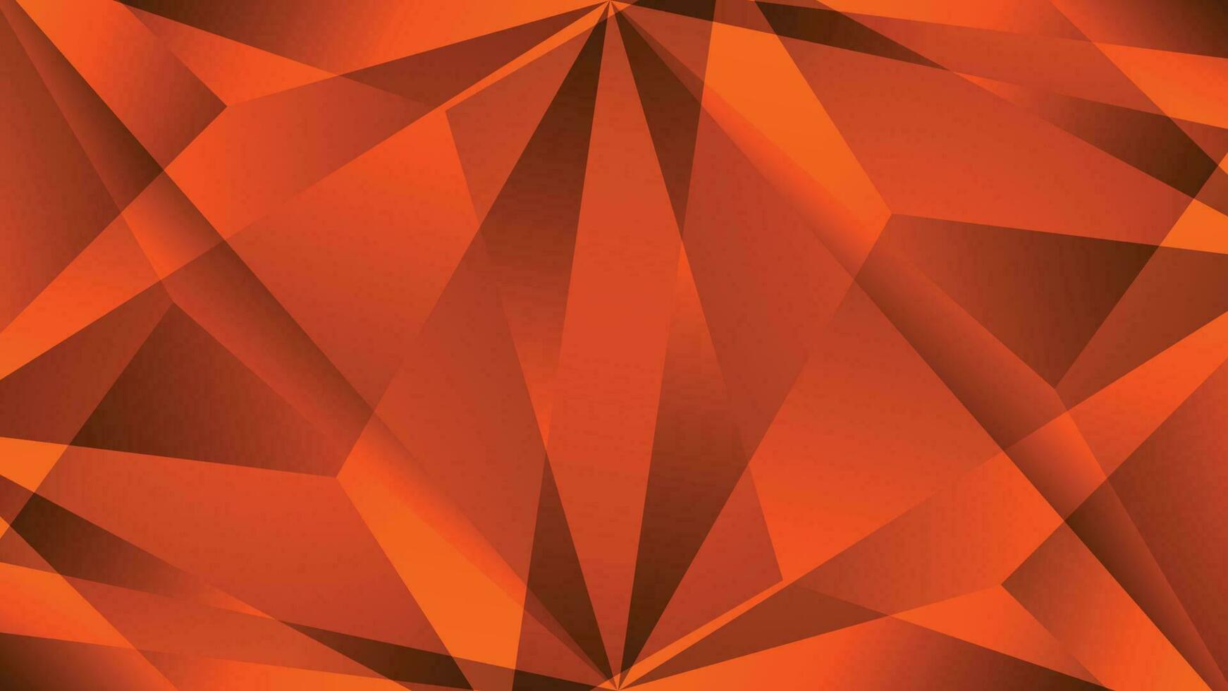 abstrait prime Orange foncé 3d Contexte vecteur