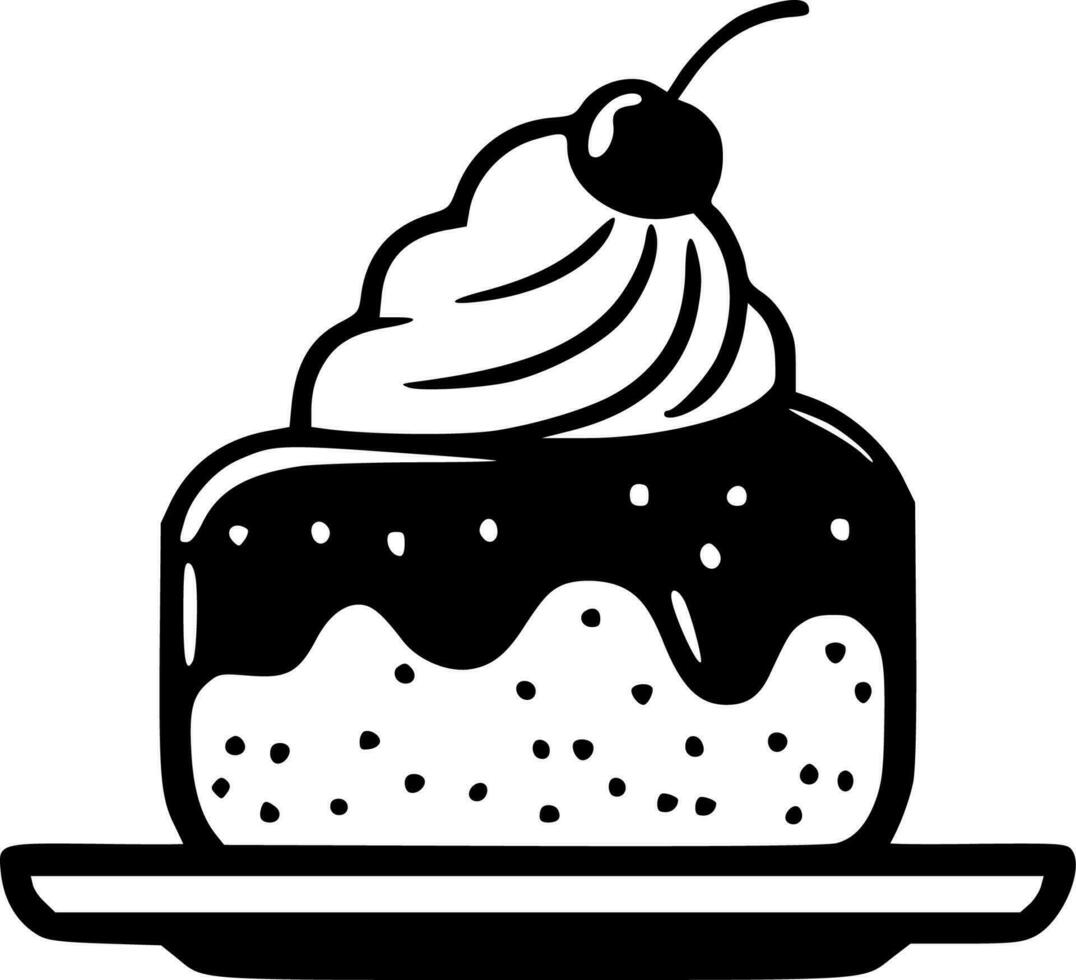 gâteau - haute qualité vecteur logo - vecteur illustration idéal pour T-shirt graphique