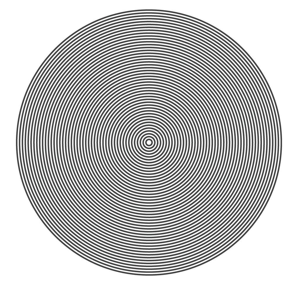 fond de cercle abstrait vecteur ligne