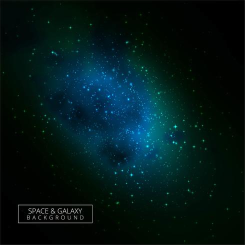 Abstrait coloré univers galaxie vecteur