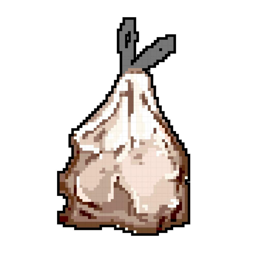 pouvez poubelle sac Jeu pixel art vecteur illustration