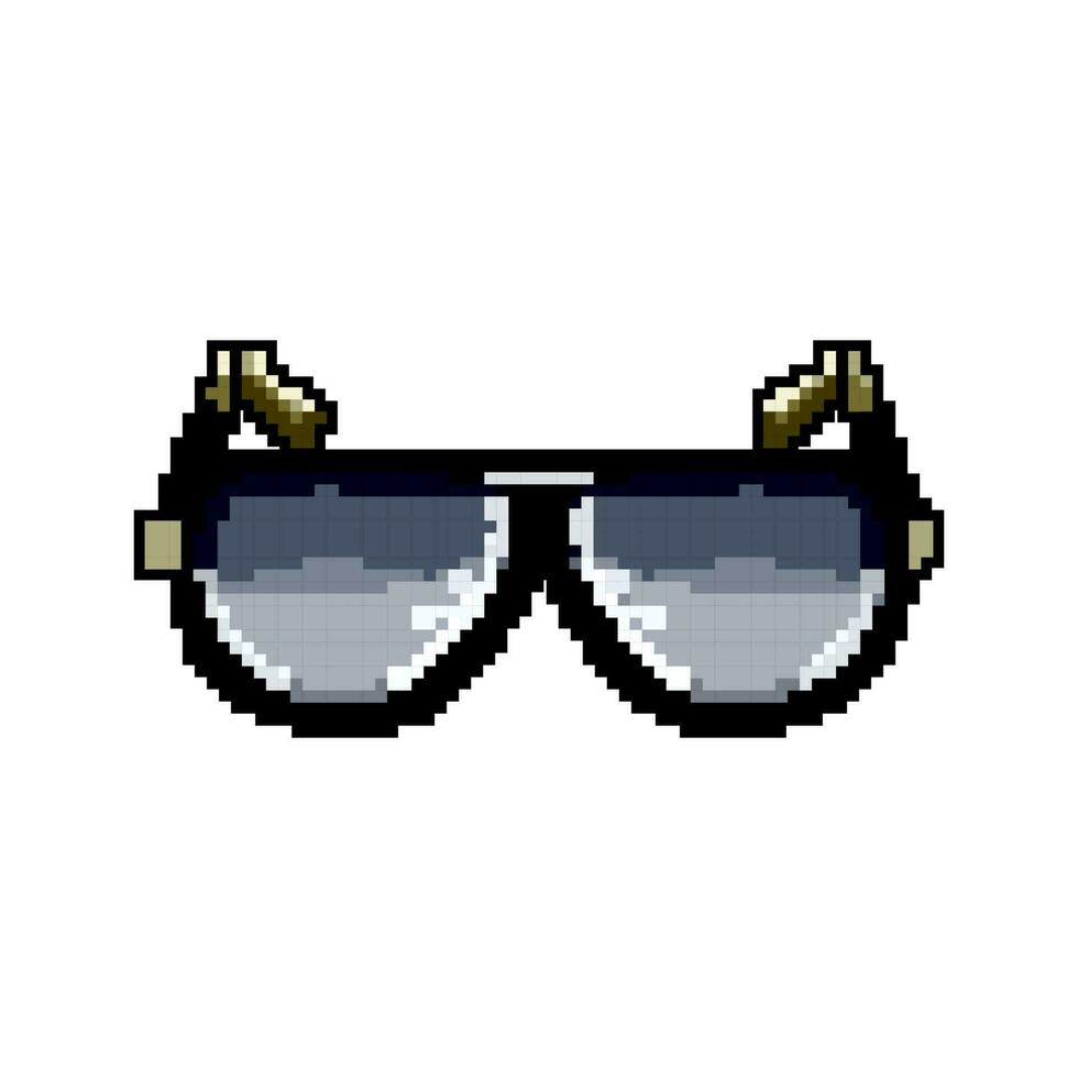 beauté des lunettes de soleil femmes Jeu pixel art vecteur illustration