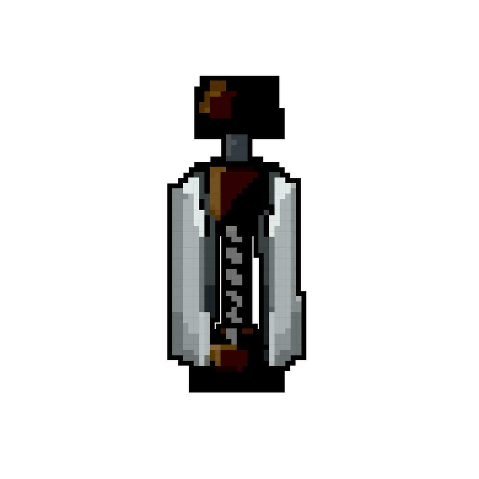 de l'alcool un tire-bouchon du vin Jeu pixel art vecteur illustration