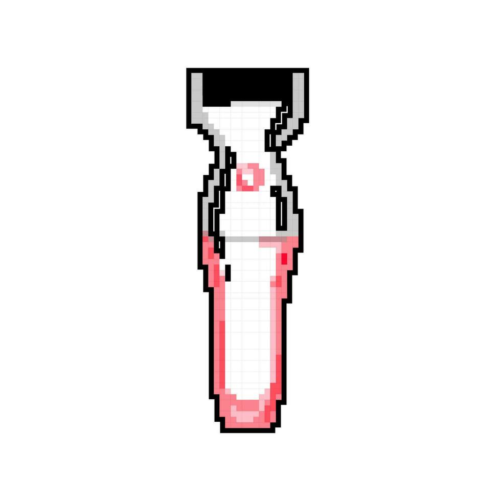 beauté rasoir électrique Jeu pixel art vecteur illustration