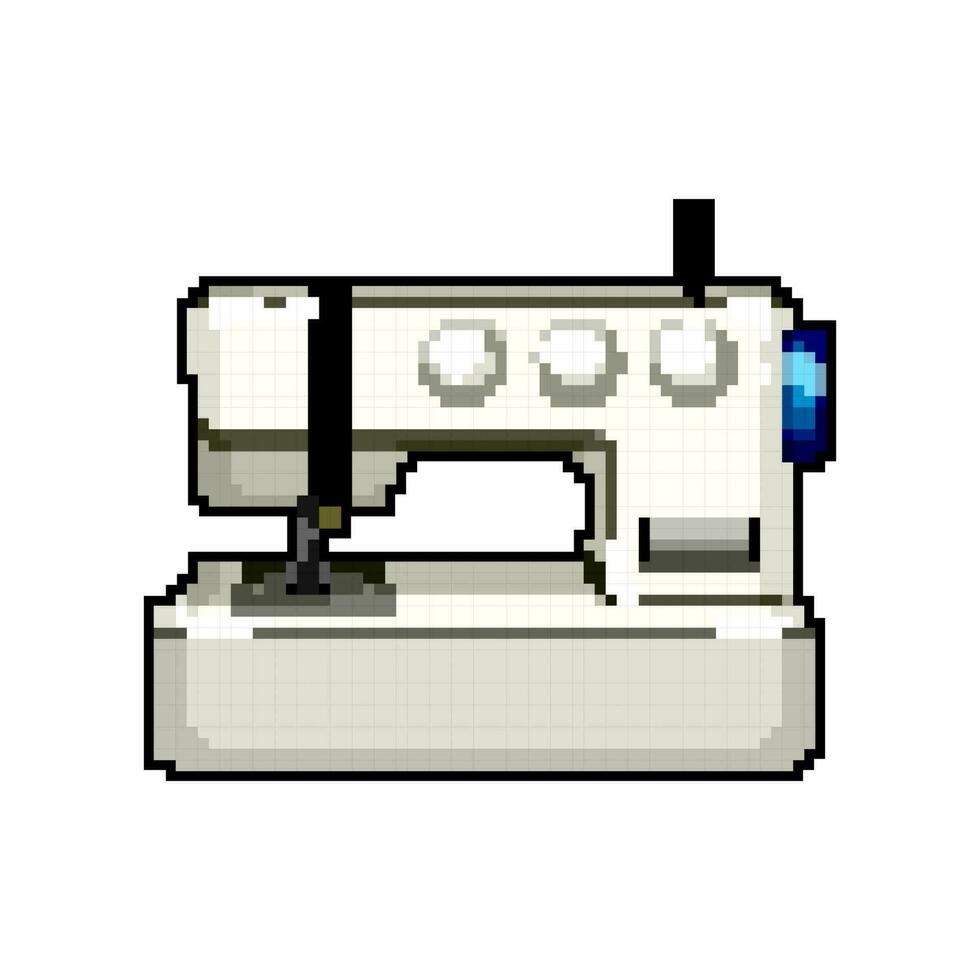 fil Coudre machine Jeu pixel art vecteur illustration