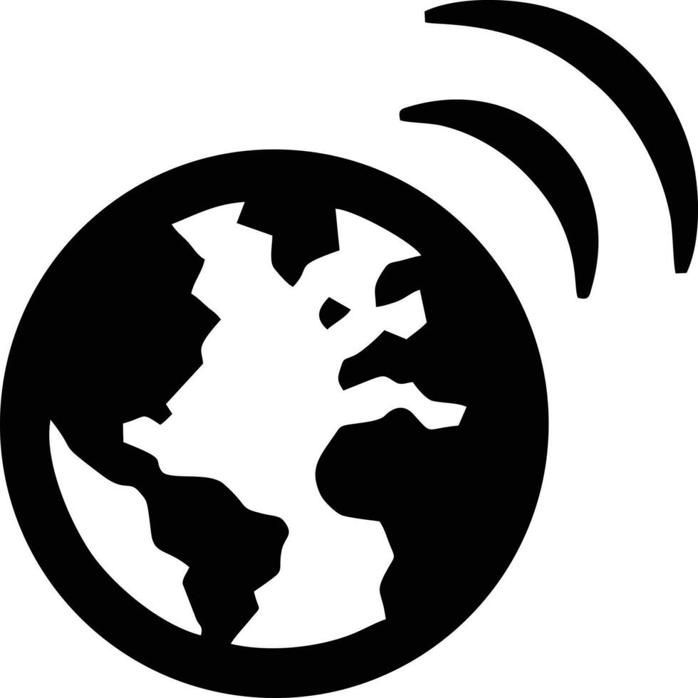 globe planète Terre icône symbole vecteur image