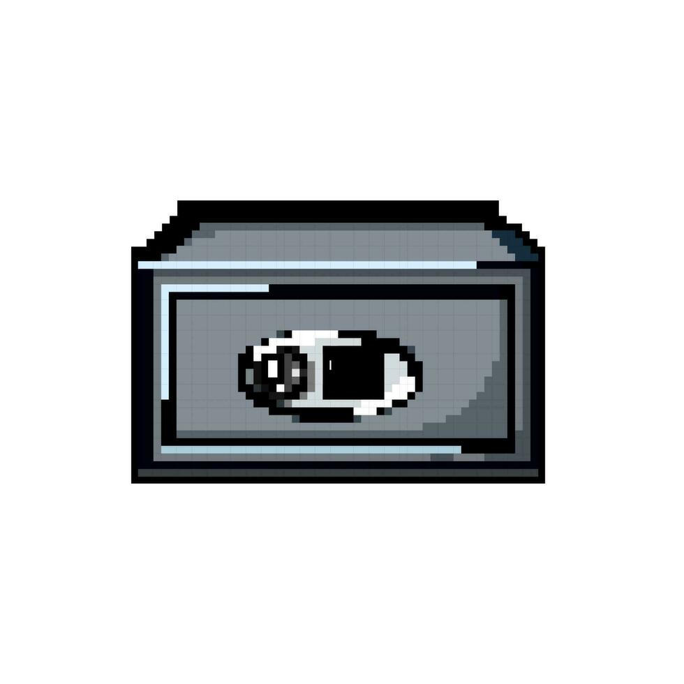 argent sûr Jeu pixel art vecteur illustration