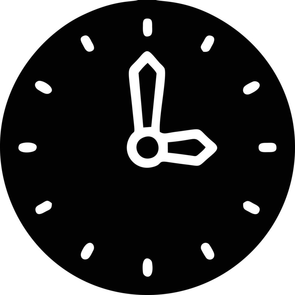 l'horloge icône symbole conception image. illustration de le alarme regarder temps isolé vecteur image. eps dix