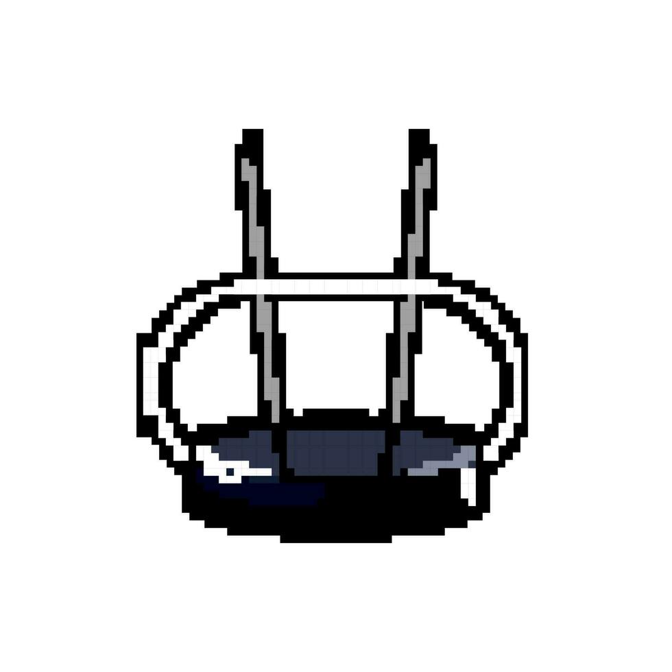 vidéo la télé antenne Jeu pixel art vecteur illustration