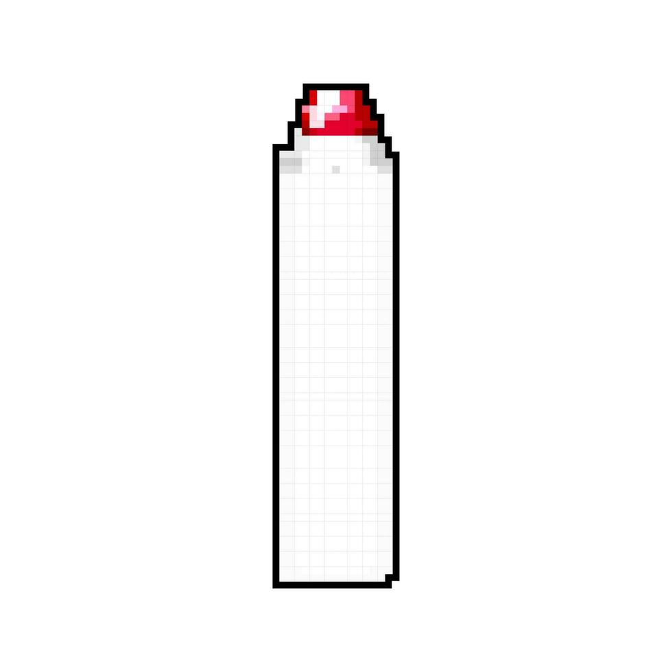 femelle rouge à lèvres maquillage Jeu pixel art vecteur illustration