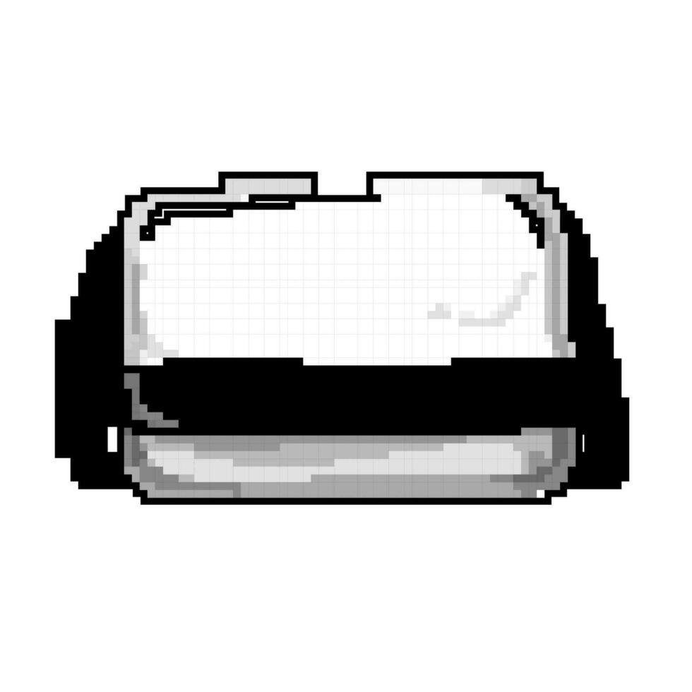 sac à dos portable sac Jeu pixel art vecteur illustration