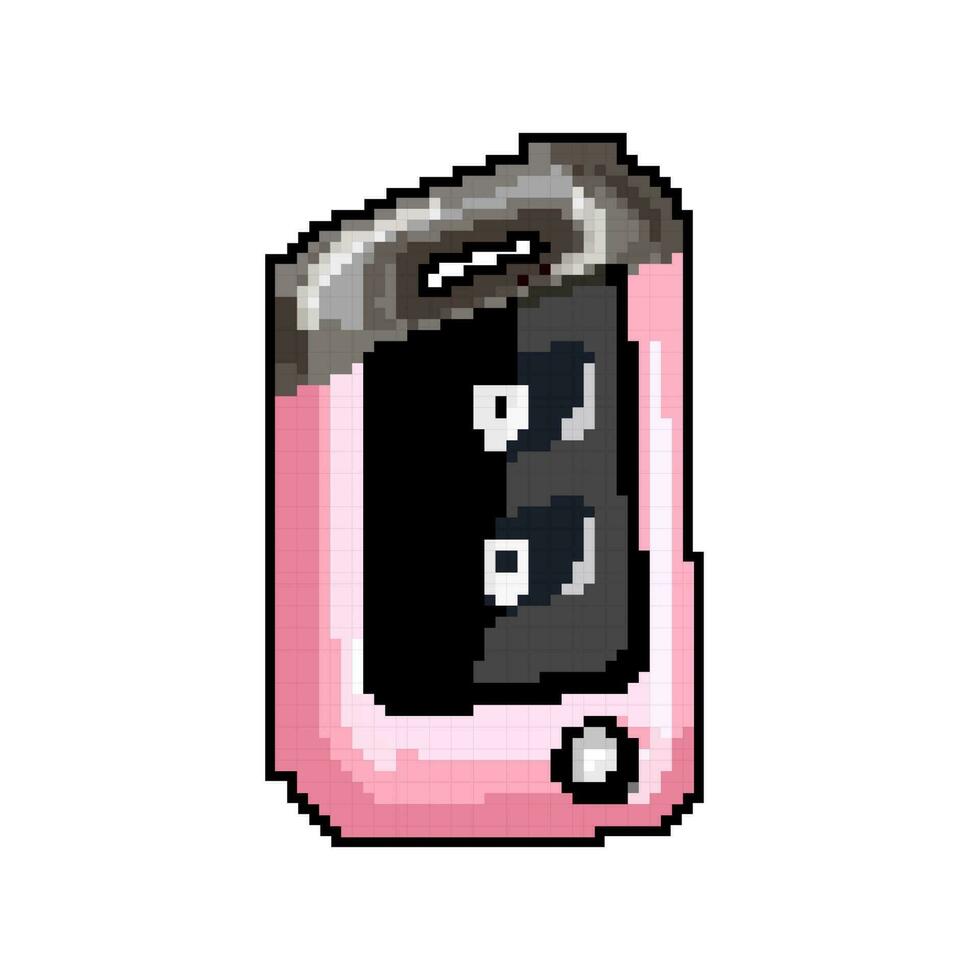 alarme voiture clé Jeu pixel art vecteur illustration