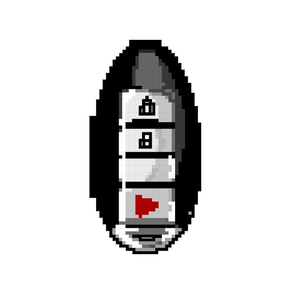 véhicule voiture clé Jeu pixel art vecteur illustration