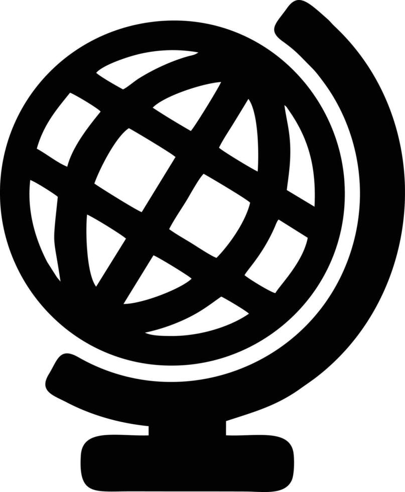 globe planète Terre icône symbole vecteur image