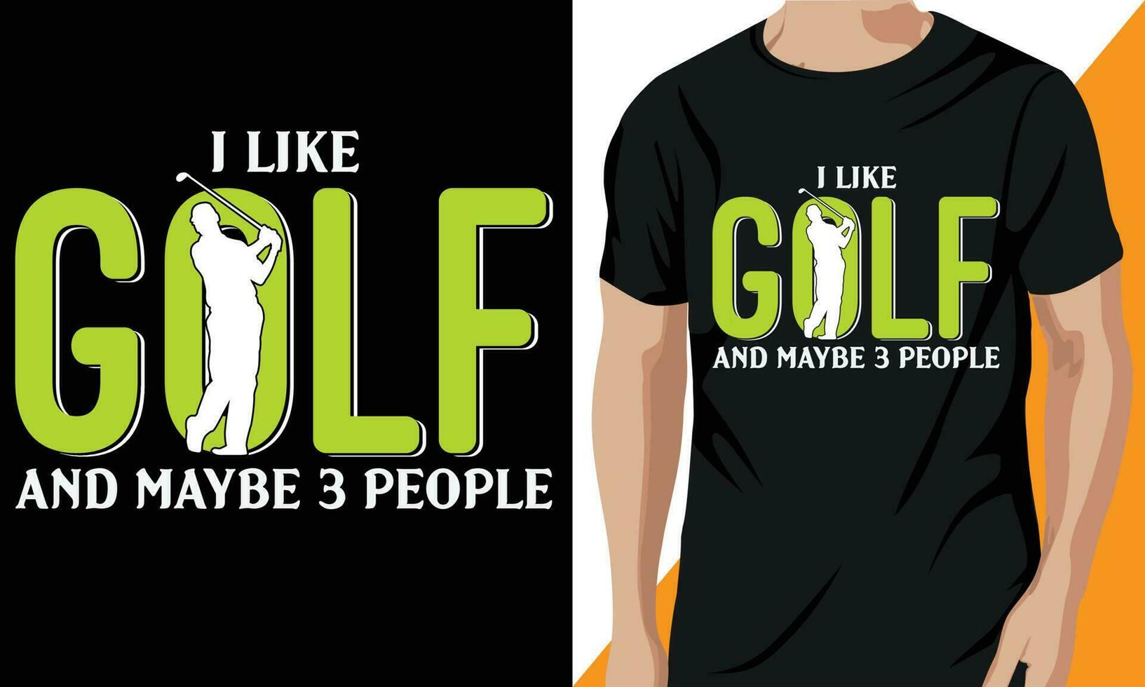 le golf T-shirt conception vecteur. meilleur le golf T-shirt conception vecteur