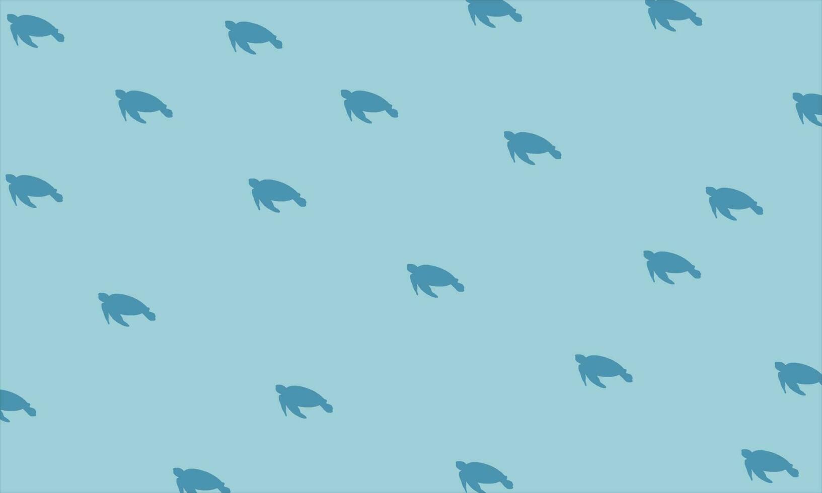 Fruit de mer. bleu tortue icône silhouettes modèle. école de tortue groupes. vecteur l'eau impression signe. mer tortue. animaux journée bannière.