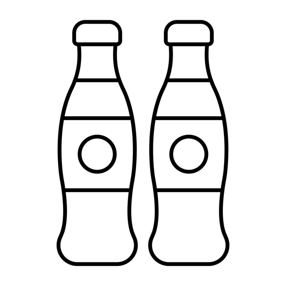 un icône conception de Lait bouteilles vecteur