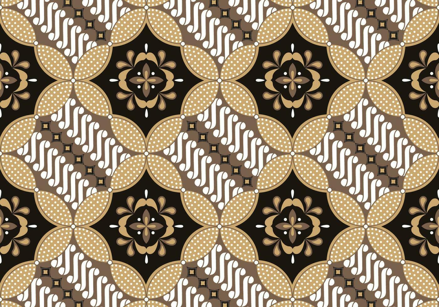 batik indonésien est une technique de résistant à la cire teinture appliqué à entier chiffon, ou tissu fabriqué en utilisant cette technique originaire de Indonésie. batik est fabriqué Soit par dessin points et lignes vecteur