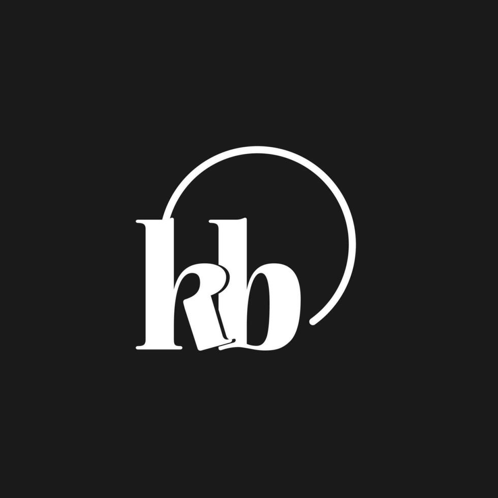 Ko logo initiales monogramme avec circulaire lignes, minimaliste et nettoyer logo conception, Facile mais chic style vecteur