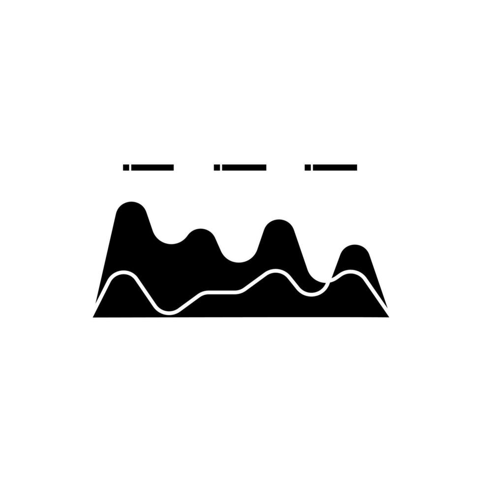 analytique icône vecteur. une analyse illustration signe. programme symbole. vecteur