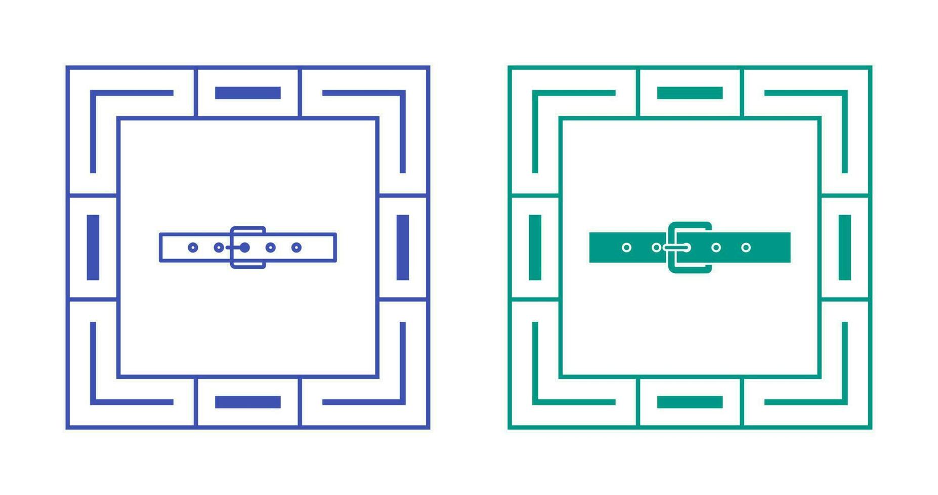 icône de vecteur de ceinture