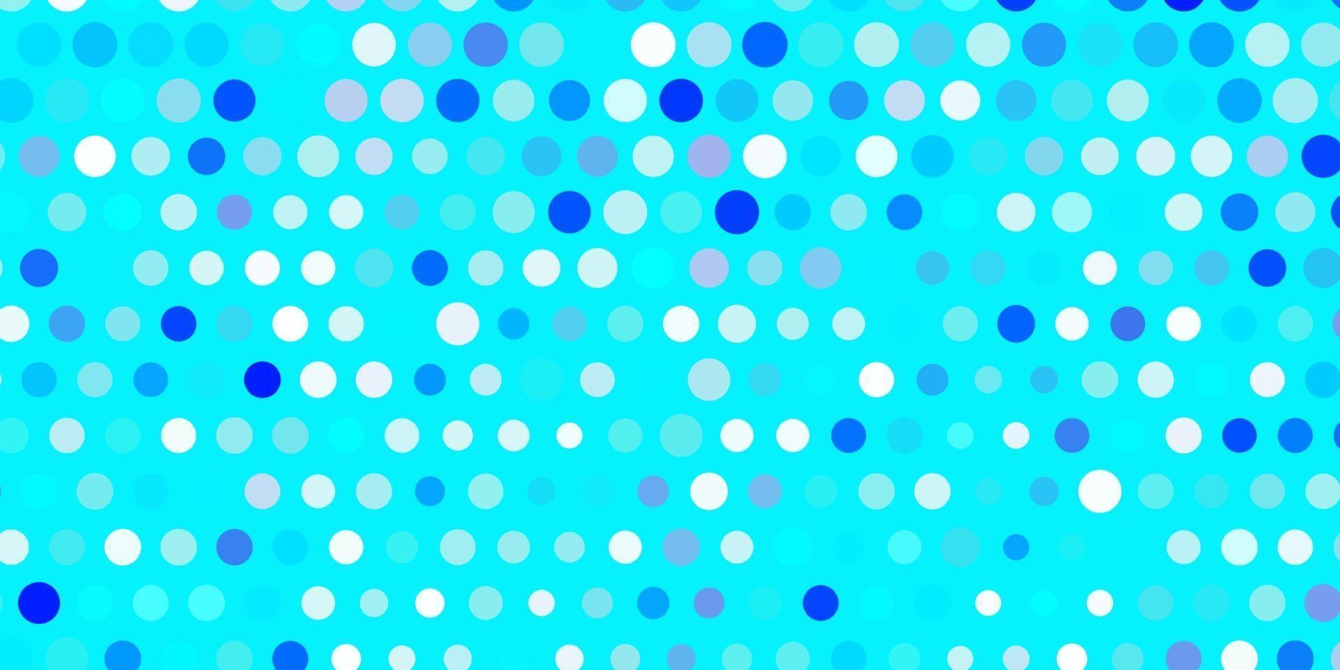 modèle vectoriel bleu clair avec des cercles.