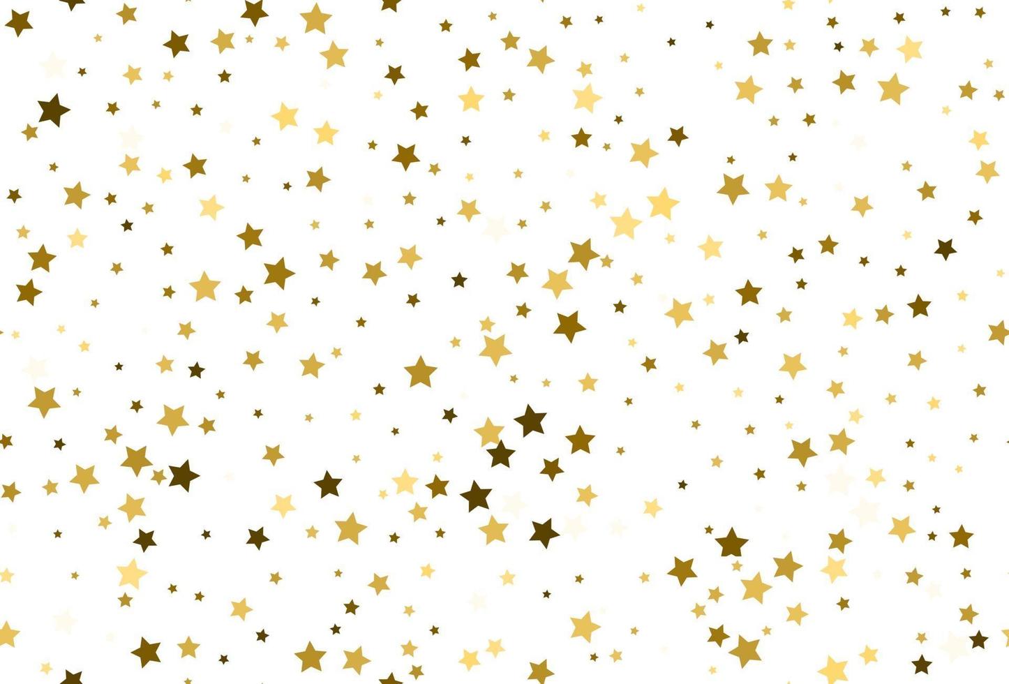 vecteur de motif étoile dorée sans soudure