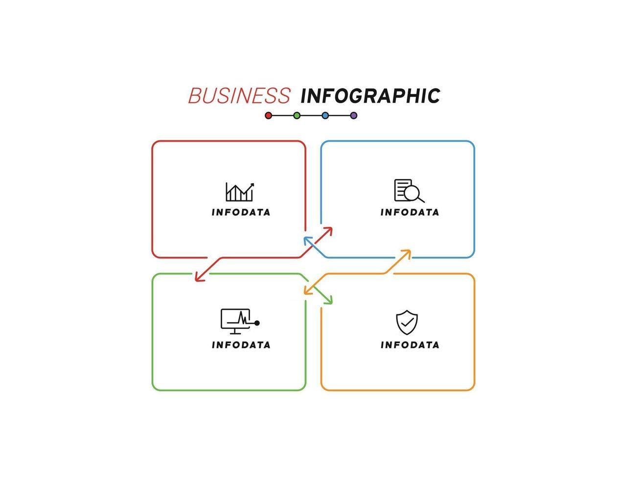 éléments de conception d & # 39; infographie d & # 39; entreprise ensemble d & # 39; infographie 3d vecteur