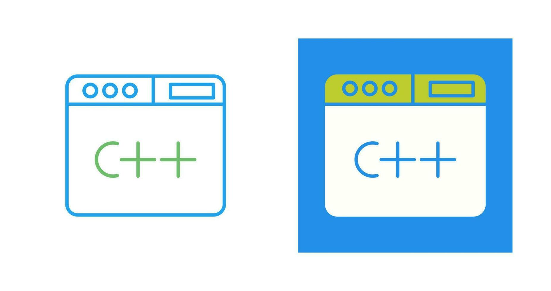 icône de vecteur de langage de programmation