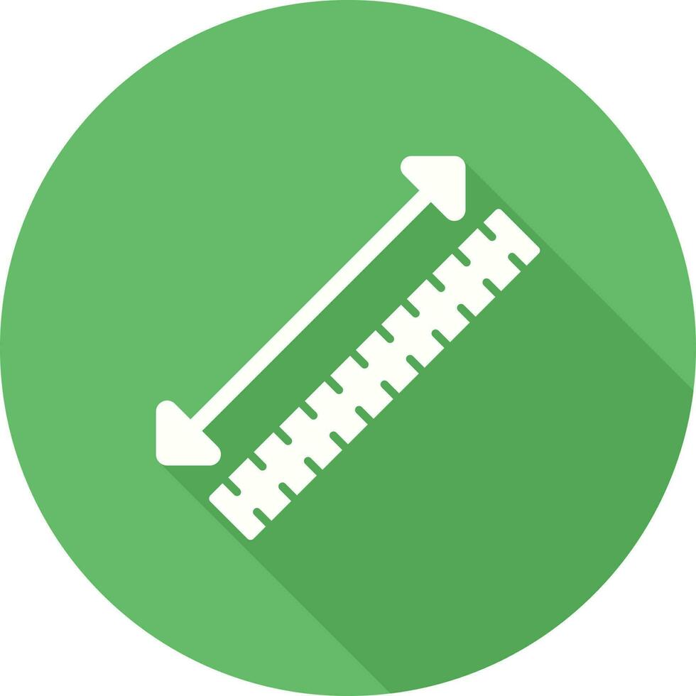 icône de vecteur de ruban à mesurer