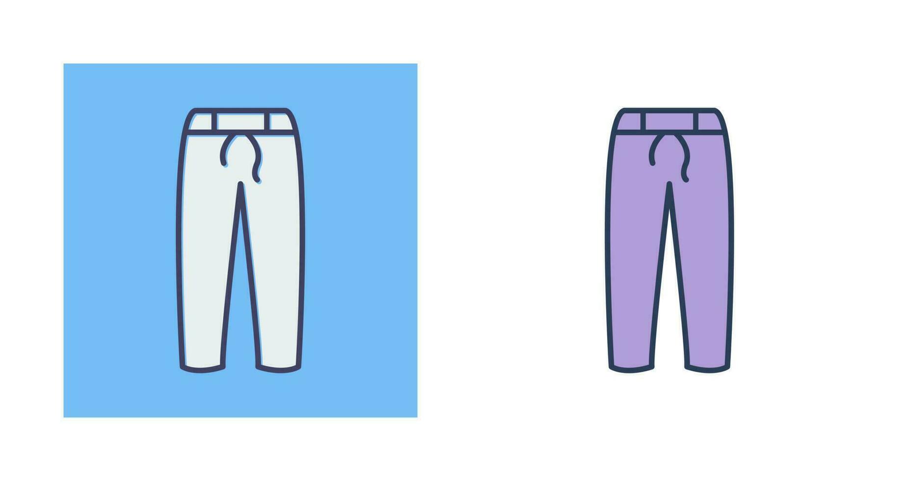 icône de vecteur de pantalon