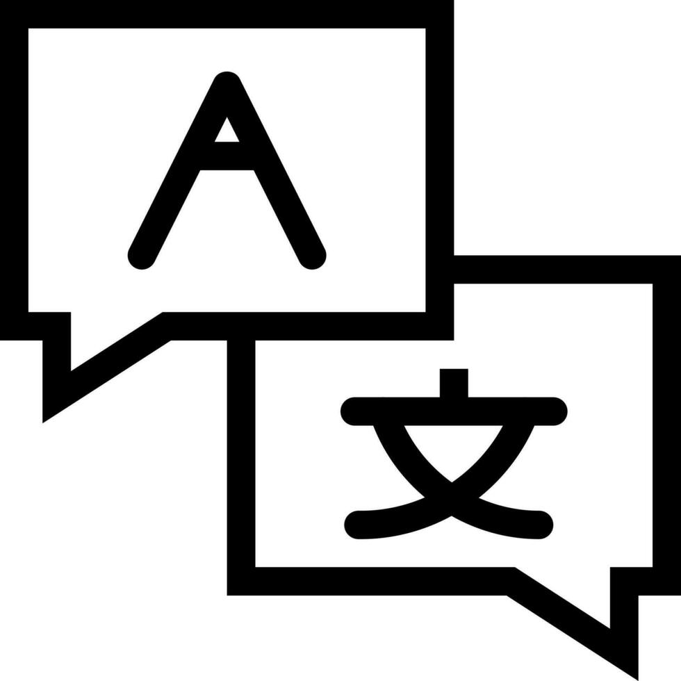illustration vectorielle de langue sur un fond. symboles de qualité premium. icônes vectorielles pour le concept et la conception graphique. vecteur