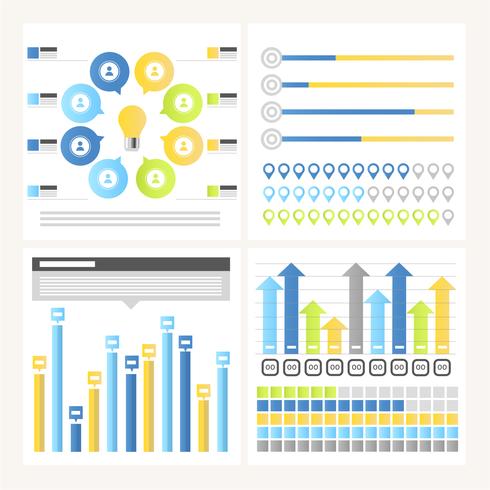 Éléments d'infographie vectorielle et illustration vecteur