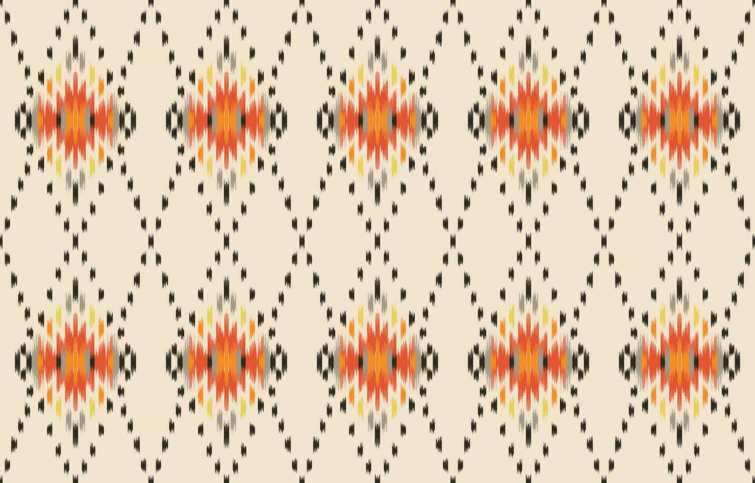 ethnique abstrait ikat art. sans couture modèle dans tribal, populaire broderie, et mexicain style. aztèque géométrique art ornement imprimer. conception pour tapis, fond d'écran, vêtements, emballage, tissu, couverture, textile. vecteur