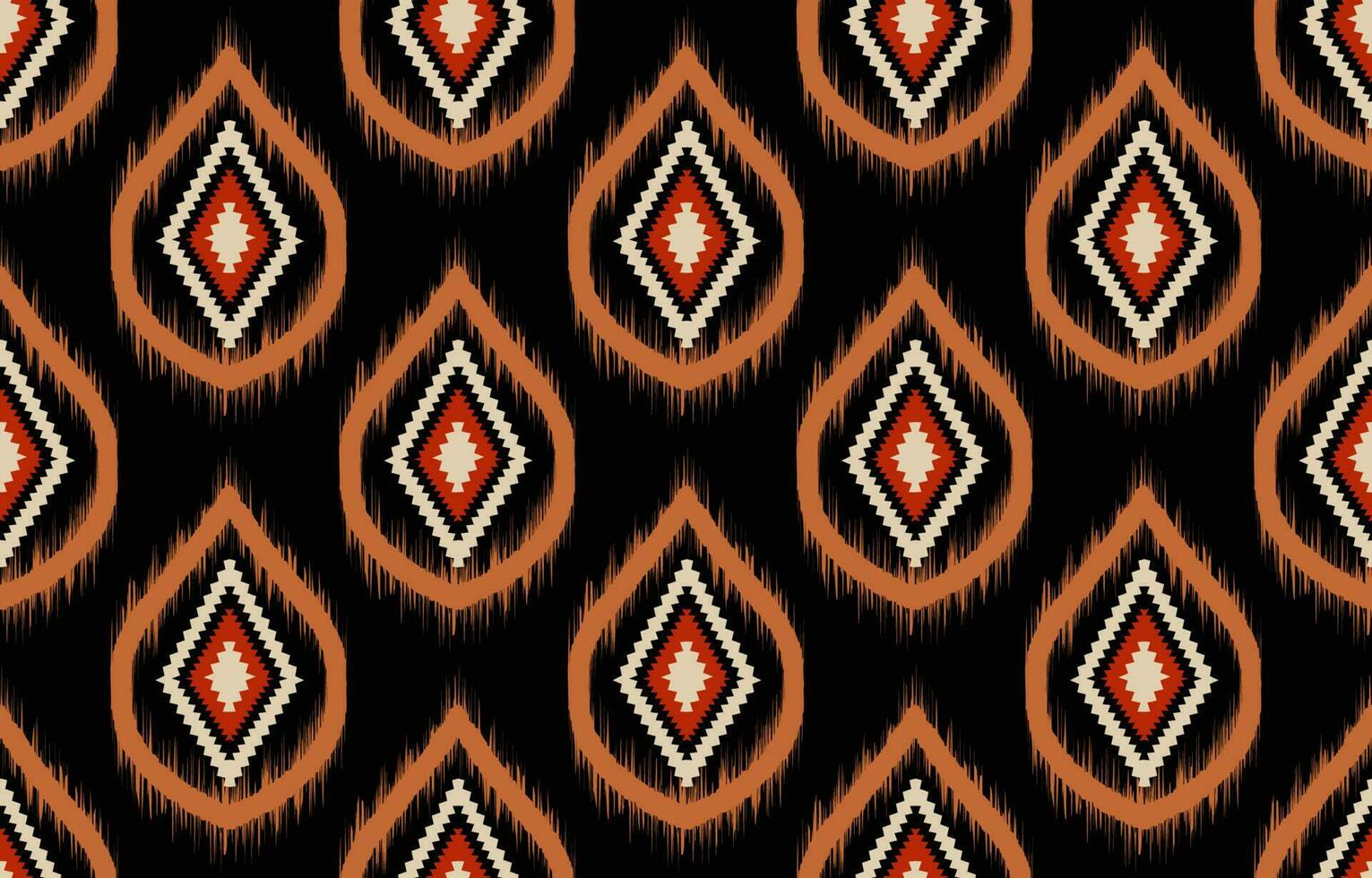 ethnique abstrait ikat art. sans couture modèle dans tribal, populaire broderie, et mexicain style. aztèque géométrique art ornement imprimer. conception pour tapis, fond d'écran, vêtements, emballage, tissu, couverture, textile. vecteur