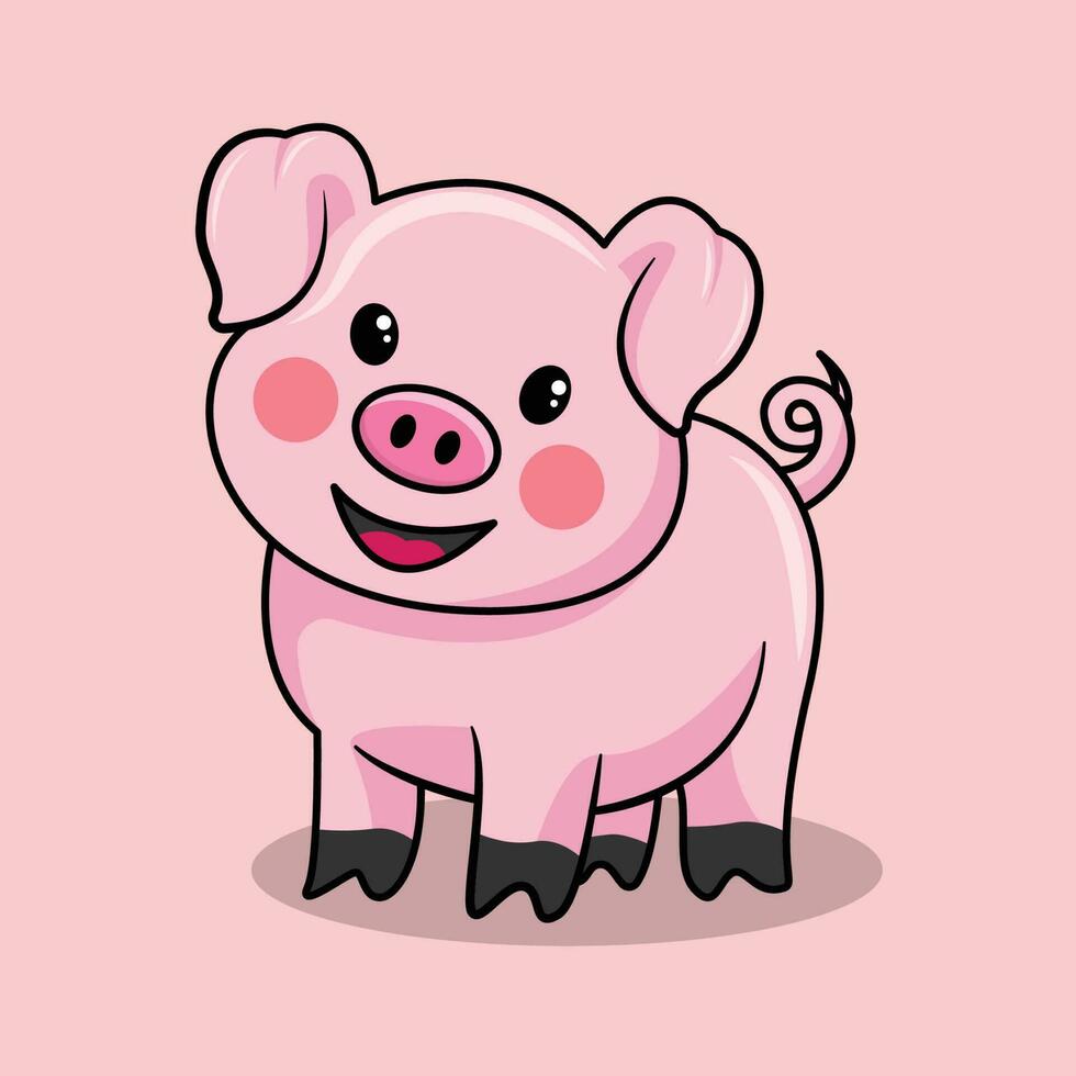 porc le illustration vecteur