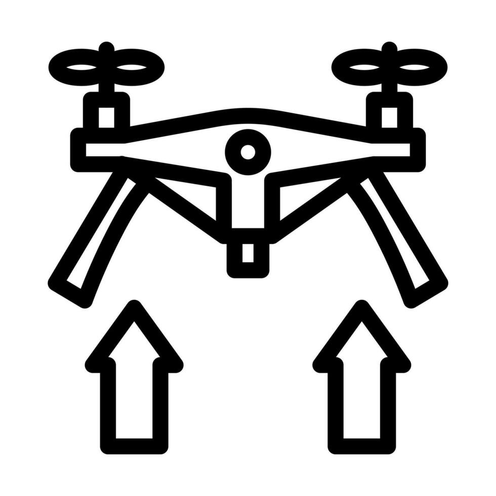 conception d'icône de décollage vecteur
