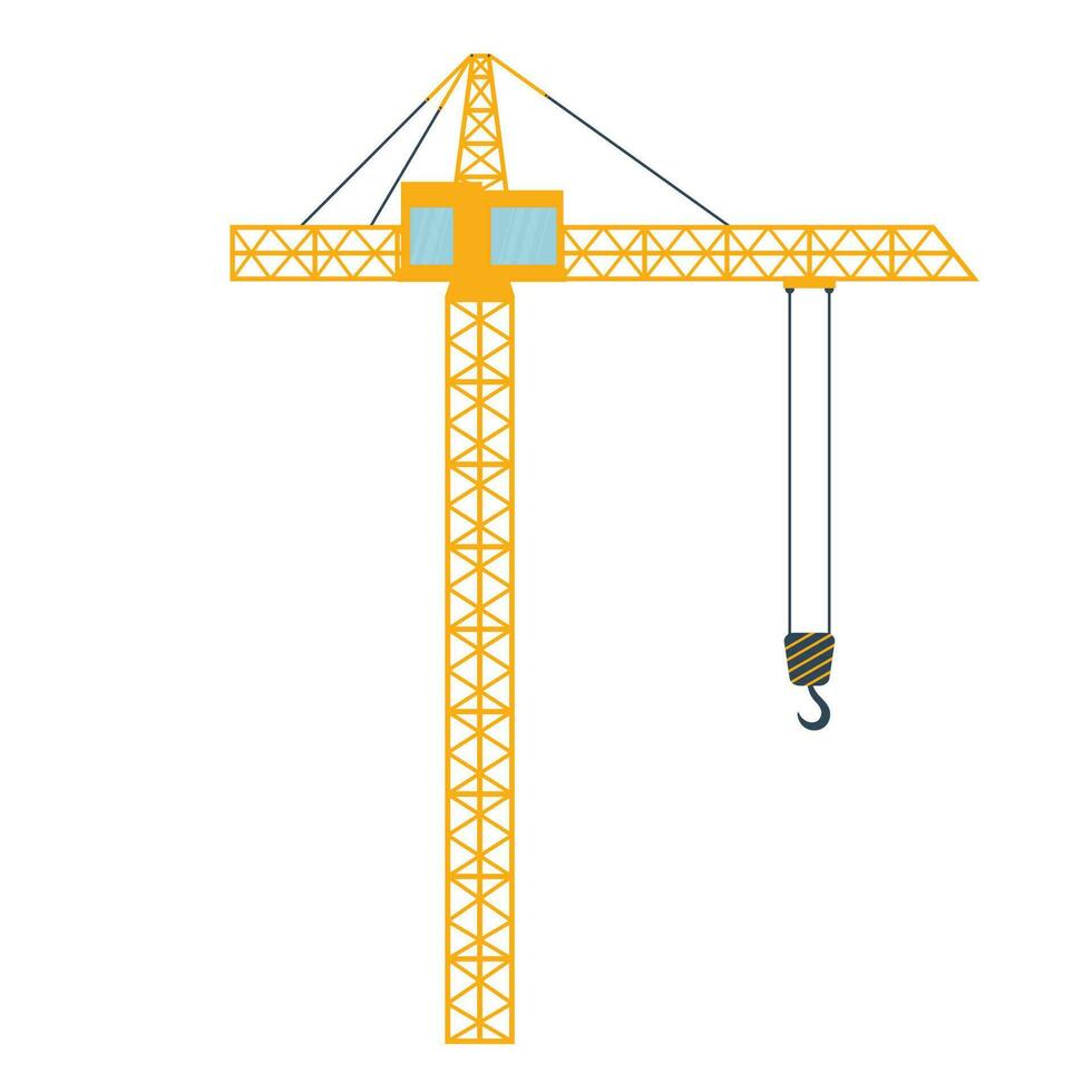 construction grue illustration vecteur