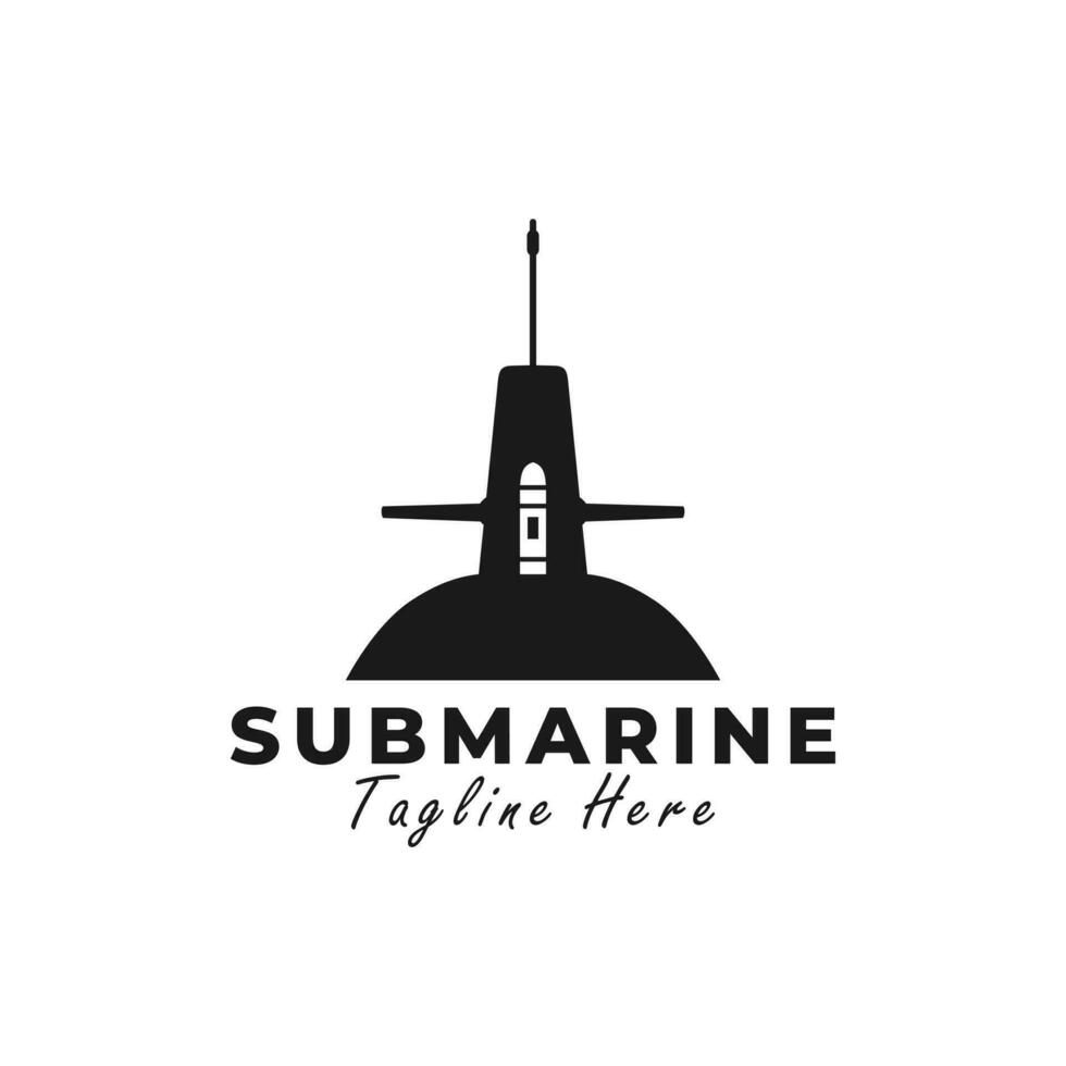 sous-marin vecteur illustration logo