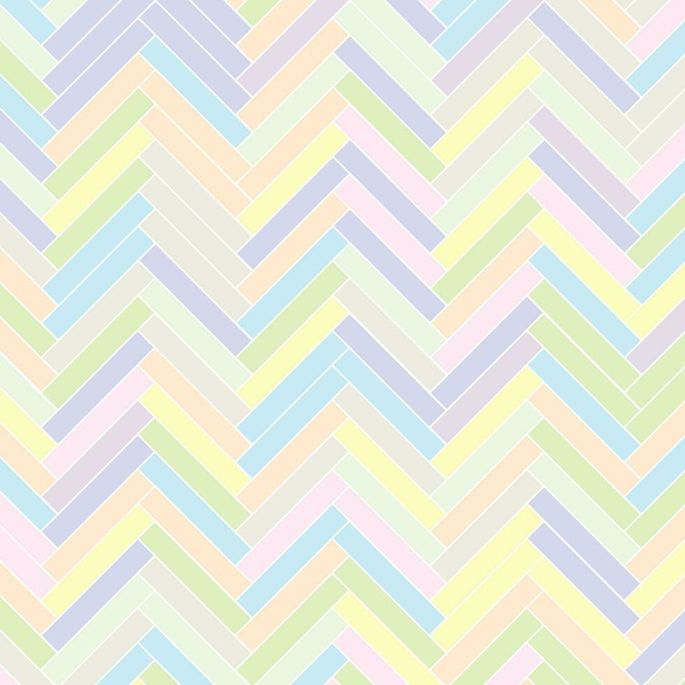 pastel coloré chevrons modèle conception vecteur