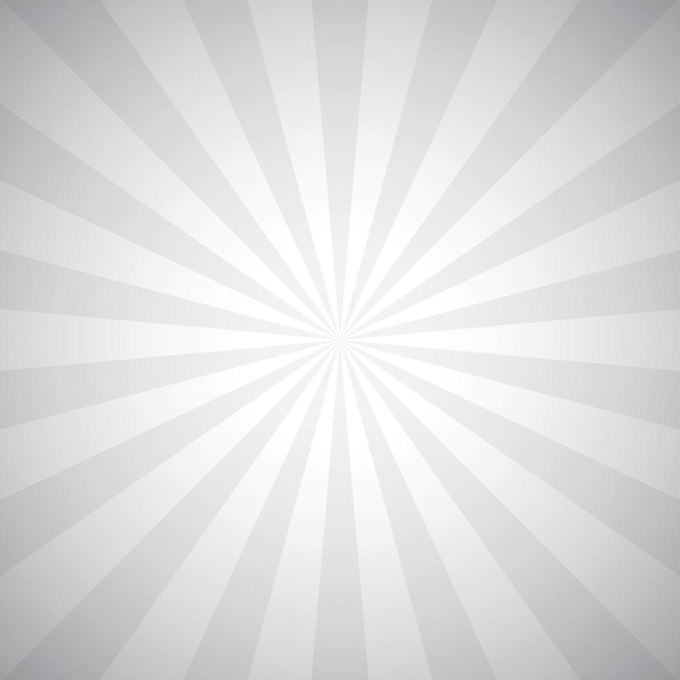 illustration vectorielle de sunburst fond gris vecteur