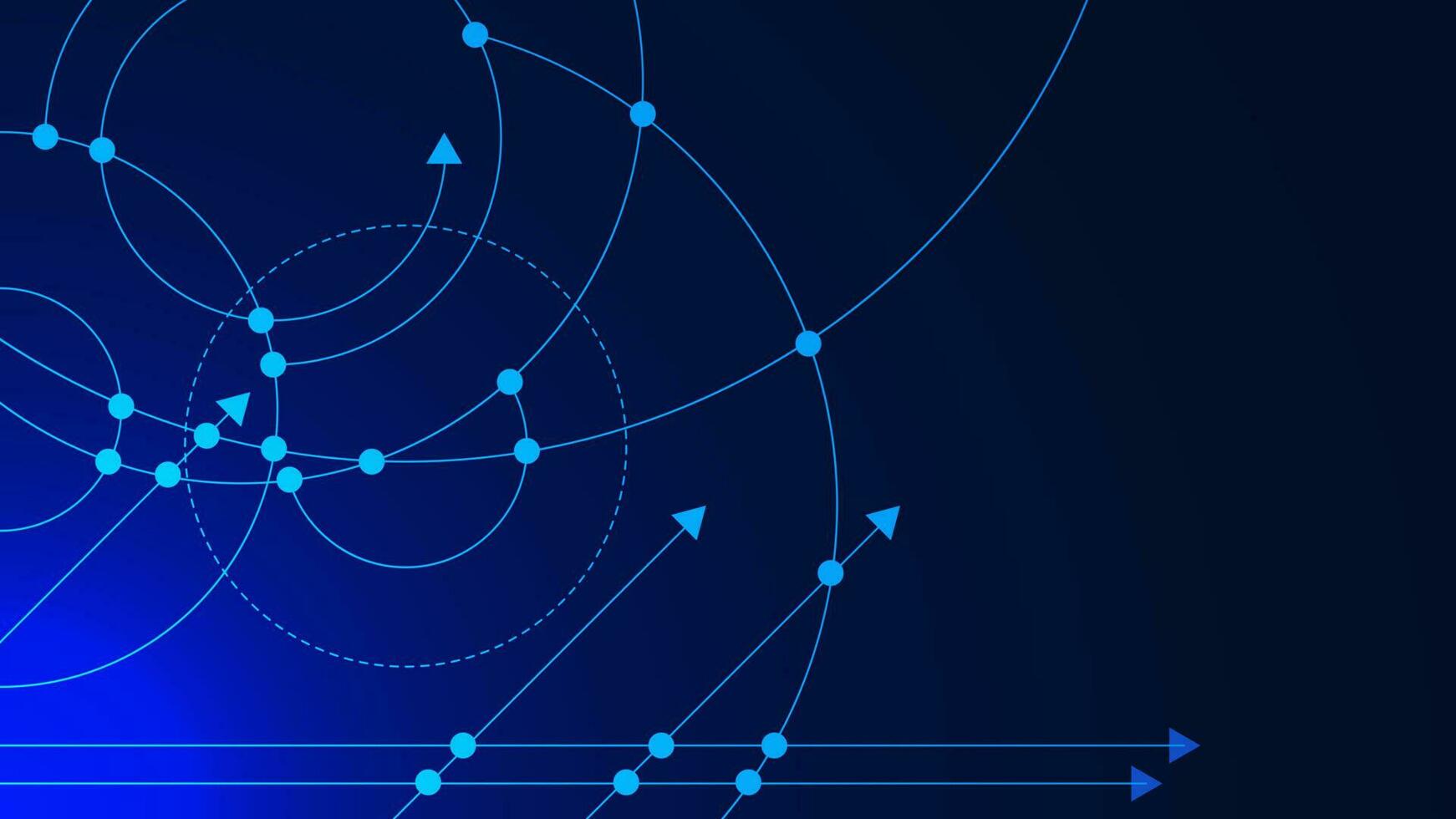 abstrait points et lignes pour futuriste monde Les données réseau concept Contexte. global réseau, la communication La technologie et gros Les données visualisation. vecteur illustration.