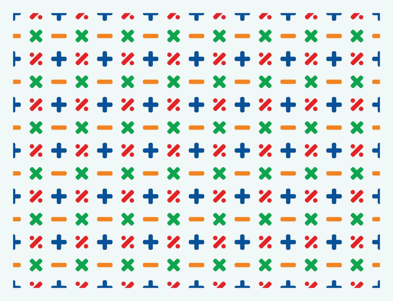modifiable coloré math symboles sans couture modèle Contexte vecteur