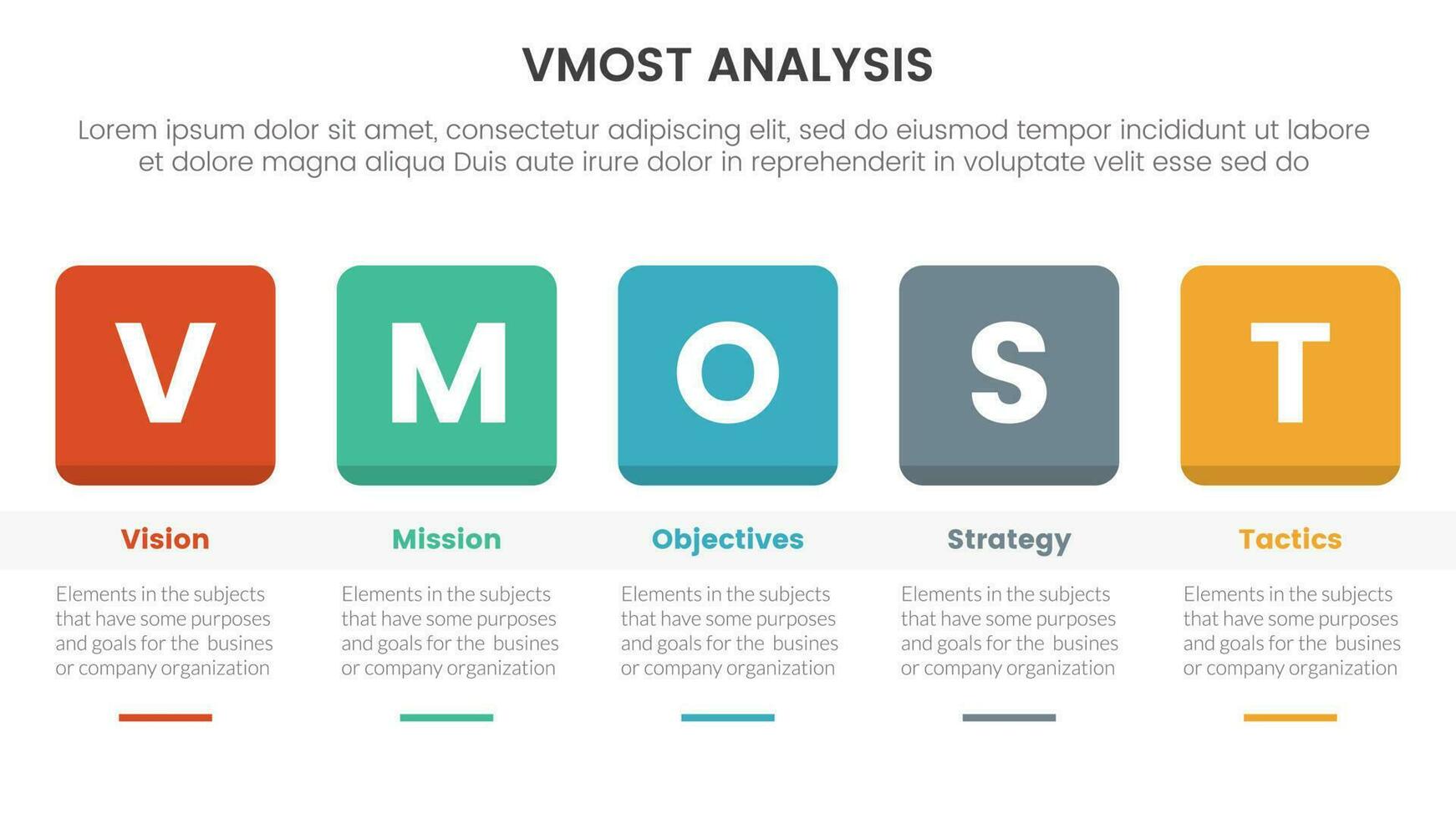 le plus une analyse modèle cadre infographie 5 point étape modèle avec rond carré boîte et table information concept pour faire glisser présentation vecteur