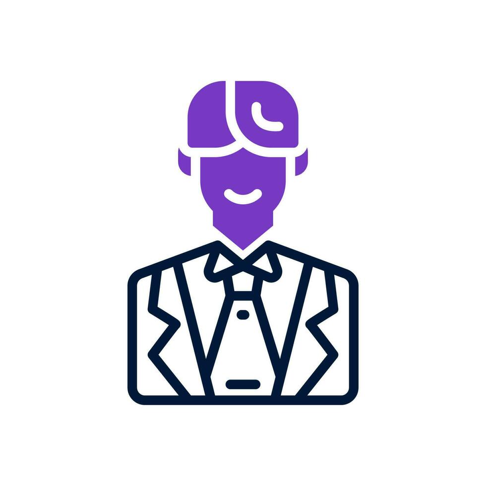 banquier icône pour votre site Internet, mobile, présentation, et logo conception. vecteur
